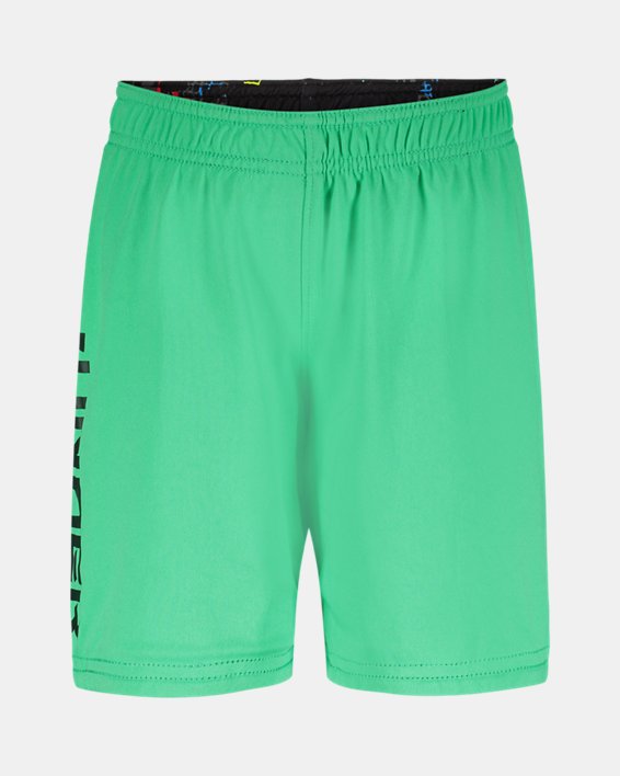 Boys' Toddler UA Rattle Reversible Shorts, Green, pdpMainDesktop image number 0